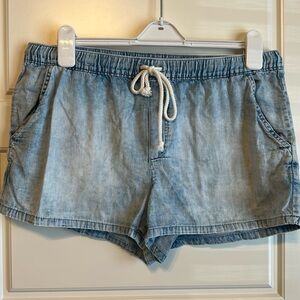 Aerie denim shorts
